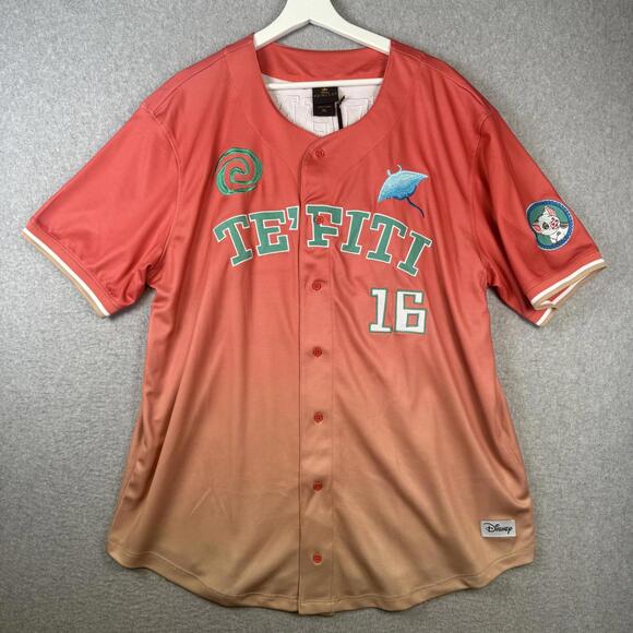 Boxlunch X Disney Women's Size XL Oversized Moana Tefiti Jersey Shirt